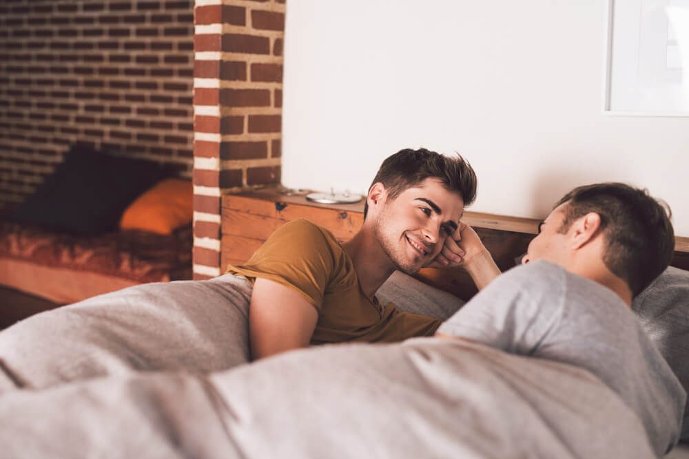 Let's just stay in bed today