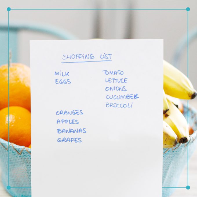 Reverse Diabetes: The Shopping List